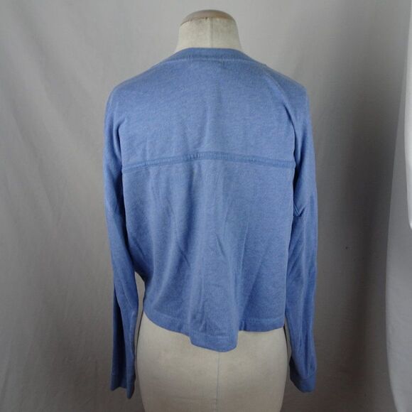 Nike Women Blue Crop Top Size L - Picture 3 of 12